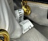 Женская сумка Christian Dior 2022-2023 черная с белым 20х17