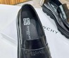 Мужские кожаные туфли Givenchy 2022-2023 черные