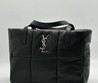 Женская кожаная сумка Yves Saint Laurent 2022-2023 черная 30х23