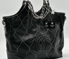 Женская кожаная сумка Chanel 2022-2023 черная 34х27