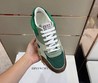 Мужские кроссовки Givenchy 2022-2023 зеленые с коричневым и замшей