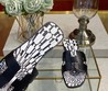 Женские кожаные шлепанцы Hermes 2022-2023 черные