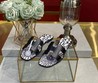 Женские кожаные шлепанцы Hermes 2022-2023 черные