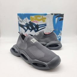 Мужские текстильные кроссовки Dolce & Gabbana 2022-2023 серые