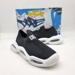 Мужские текстильные кроссовки Dolce & Gabbana 2022-2023 черные с белым