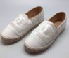 Женские белые эспадрильи Chanel Cruise White