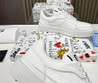 Мужские кожаные кроссовки Dolce & Gabbana 2022-2023 белые