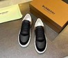 Мужские кроссовки Burberry 2022-2023 серые с черным комбинированные