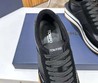 Мужские текстильные кроссовки Tom Ford 2022-2023 черные