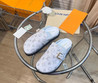 Женские кожаные сабо Louis Vuitton Cosy Flat Comfort 2022-2023 белые