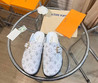 Женские кожаные сабо Louis Vuitton Cosy Flat Comfort 2022-2023 белые