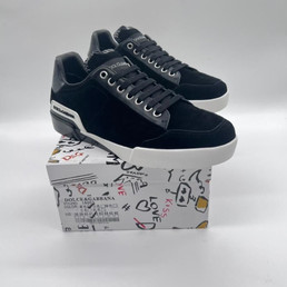 Мужские замшевые кроссовки Dolce & Gabbana 2022-2023 черные