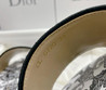 Женские текстильные шлепанцы Christian Dior 2022-2023 белые с орнаментом