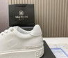 Мужские кожаные кроссовки Balmain 2022-2023 белые