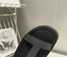 Женские кожаные босоножки Hermes 2022-2023 черные