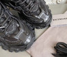 Женские комбинированные кроссовки Balenciaga 2022-2023 черные