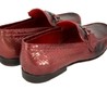 Мужские кожаные мокасины Louis Vuitton Montaigne Bordo
