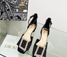 Женские лакированные туфли Christian Dior 2022-2023 черные