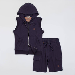 Женский костюм Brunello Cucinelli 2022-2023 синий