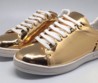 Женские кожаные кроссовки Louis Vuitton Frontrow Sneakers Women Gold