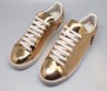 Женские кожаные кроссовки Louis Vuitton Frontrow Sneakers Women Gold