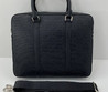 Кожаная сумка Gucci 2023-2024 черная 38х30