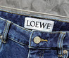 Женские джинсы Loewe 2023-2024 синие