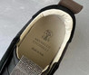 Женские комбинированные кроссовки Brunello Cucinelli 2023-2024 черные