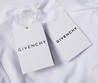 Мужская футболка Givenchy 2023-2024 белая с красным принтом