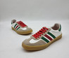 Женские замшевые кроссовки Gucci Gazelle 2023-2024 бежевые