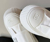 Женские текстильные кроссовки Chanel 2023-2024 белые