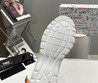 Мужские комбинированные кроссовки Dolce&Gabbana 2023-2024 белые с черным