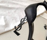 Женские кожаные туфли Saint Laurent Opyum 2023-2024 черные матовые