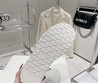Женские кожаные шлепанцы Prada 2023-2024 белые