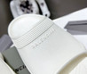 Женские полиуретановые шлепанцы Balenciaga 2023-2024 белые