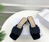 Женские кожаные туфли Christian Dior 2023-2024 черные со стразами
