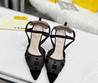 Женские сетчатые туфли Fendi 2023-2024 черные