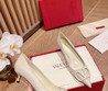 Женские кожаные туфли Valentino 2023-2024 белые
