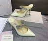 Женские лакированные туфли Jimmy Choo 2023-2024 белые