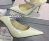 Женские лакированные туфли Jimmy Choo 2023-2024 белые