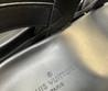 Мужские кожаные сандалии Louis Vuitton 2023-2024 черные в квадрат