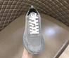 Мужские текстильные кроссовки Hermes 2023-2024  серые