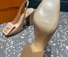 Женские кожаные туфли Louis Vuitton 2023-2024 бежевые