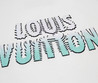 Мужская футболка Louis Vuitton 2023-2024 белая с логотипом