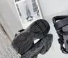 Женские кожаные сандалии Balenciaga 2023-2024 черные