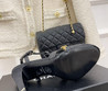 Женские текстильные туфли Chanel 2023-2024 черные