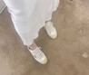 Женские кожаные кроссовки Golden Goose 2023-2024 бежевые с серебряной звездой