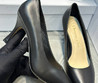 Женские кожаные туфли Christian Dior 2023 черные