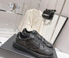 Женские кожаные кроссовки Chanel 2023 черные