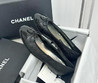 Женские кожаные балетки Chanel 2023 черные